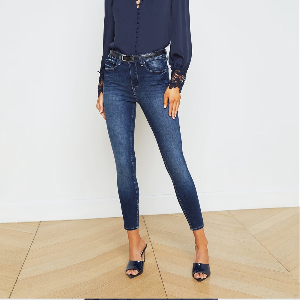 L’agence Joanne Low-Rise Wide-Leg Jean